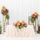 thumbnail image 3 of 12 hojas decorativas artificiales de simulación dorada de Monstera para la decoración del banquete de boda en casa (tamaño S + tamaño M + tamaño L, 4 para cada tamaño), 3 of 6