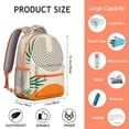 thumbnail image 6 of Chic Bohemian College Backpack - 17" Heavy Duty Oxford Fabric, Tribal Print Daypack, Roomy Water-Resistant Bag for Women & Men, 6 of 6