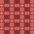 thumbnail image 1 of Ahgly Company Tapis d'Intérieur Lavables en Machine, Carrés, Oranges Transitionnels, 4' Carré, 1 of 7