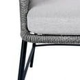 thumbnail image 6 of Coastal Dining Set - 5 Piece Outdoor Patio TableChairs - Eucalyptus WoodMetal Design, 6 of 10