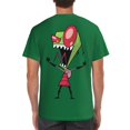 thumbnail image 2 of Invader Zim T-Shirt for Men Novelty 3D Pritneted Casual Short Sleeve Tees Shirt Summer Street T Shirt Top, 2 of 7