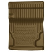 Husky by RealTruck Walkway Floor Liner, Tan Compatible with select: 2013-2014 Chevrolet Tahoe, 2011 Chevrolet Tahoe C1500 LT
