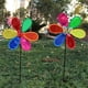 thumbnail image 5 of 4Pcs Pinwheels for Garden,Colorful Flower Rainbow Garden Windmill,Wind Lawn Pinwheels Garden Windmi, 5 of 5