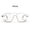 GS10 Transparent White Frame Color Changing, variant on Dual Bridge Wireless Smart Glasses with Light Sensitive Color Changing Lenses, Anti Blue Light And Anti Ultraviolet Sunglasses - Listen to Music/Answer Calls/Voice Assistant
