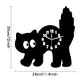 thumbnail image 4 of Adorno de con figura de y reloj de pared acrílico. Estatuilla decorativa para comedor, estudio, dormitorio o como centro de mesa., 4 of 8