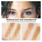 Aliver Eyebrow Stencil Kit One Step Eyebrow Stamp Shaping Set, Medium Brown