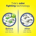 thumbnail image 3 of Tide Simply Odor Rescue, 48 Loads Liquid Laundry Detergent, 75 fl oz, 3 of 8