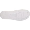thumbnail image 6 of Under Armour Men's UA Ignite VI Slides Athletic Sandals Flip Flop Foam 3022711, White/Black, 8, 6 of 7