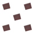 thumbnail image 1 of Injueey Molde de silicona 26 letras alfabeto Chocolate herramientas bandeja jabón cuadrado Type2, 1 of 6