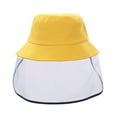 thumbnail image 2 of Chapeau de Protection Faciale pour Enfants Détachable ;;; ;;; ;;; Protection Faciale Transparente Bouclier Écran Casquette de Pêcheur, 2 of 9