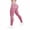 Pink, variant on Womens' Fashion Plus Size Yogo Gym Pants High Waist High Elasticity Yoga Pants With Pockets Workout Running Yoga Leggings For Clearance Under 10$!