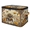 Multicolor 4, variant on ADECORIVY Honey Bee Storage Bin with Lid Fabric Vintage Sunflower Foldable Storage Baskets Boxes for Clothes Shelves Closet Organizer Containers with Leather Handles for Wardrobe