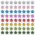 thumbnail image 2 of 60Pcs DIY Embellishmets Five-Pointed Glitter Star Beads for Crafts, 2 of 8