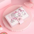 thumbnail image 1 of Cartera Kawaii Sanrio Hello Kitty para tarjetas de crédito, bolsa para tarjetas bancarias, identificación, dibujos animados, Kuromi, My Melody, Cinnamoroll, Mini álbum de Pu, 1 of 3