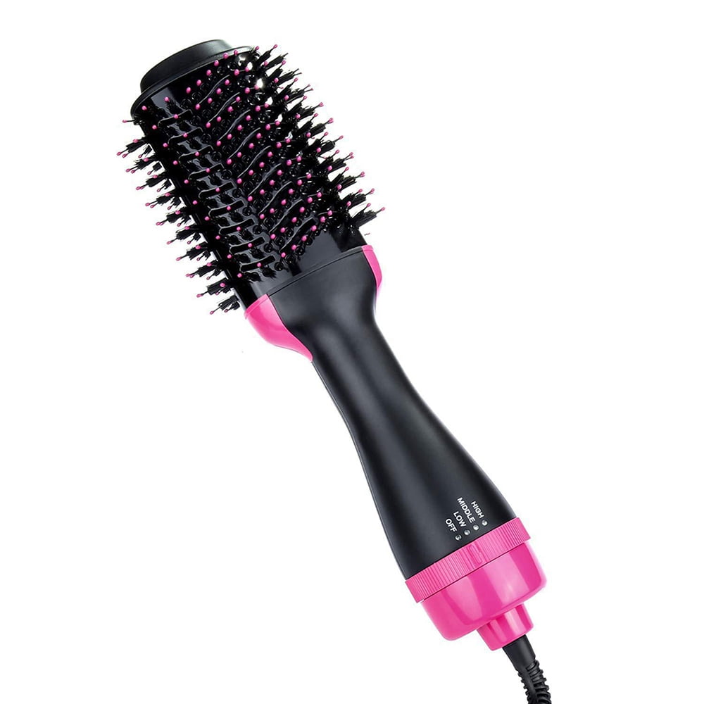 Hot Air Comb and Dry Hair Curler Multifunctional Home Straight Curly Hair Comb Hair Dryer