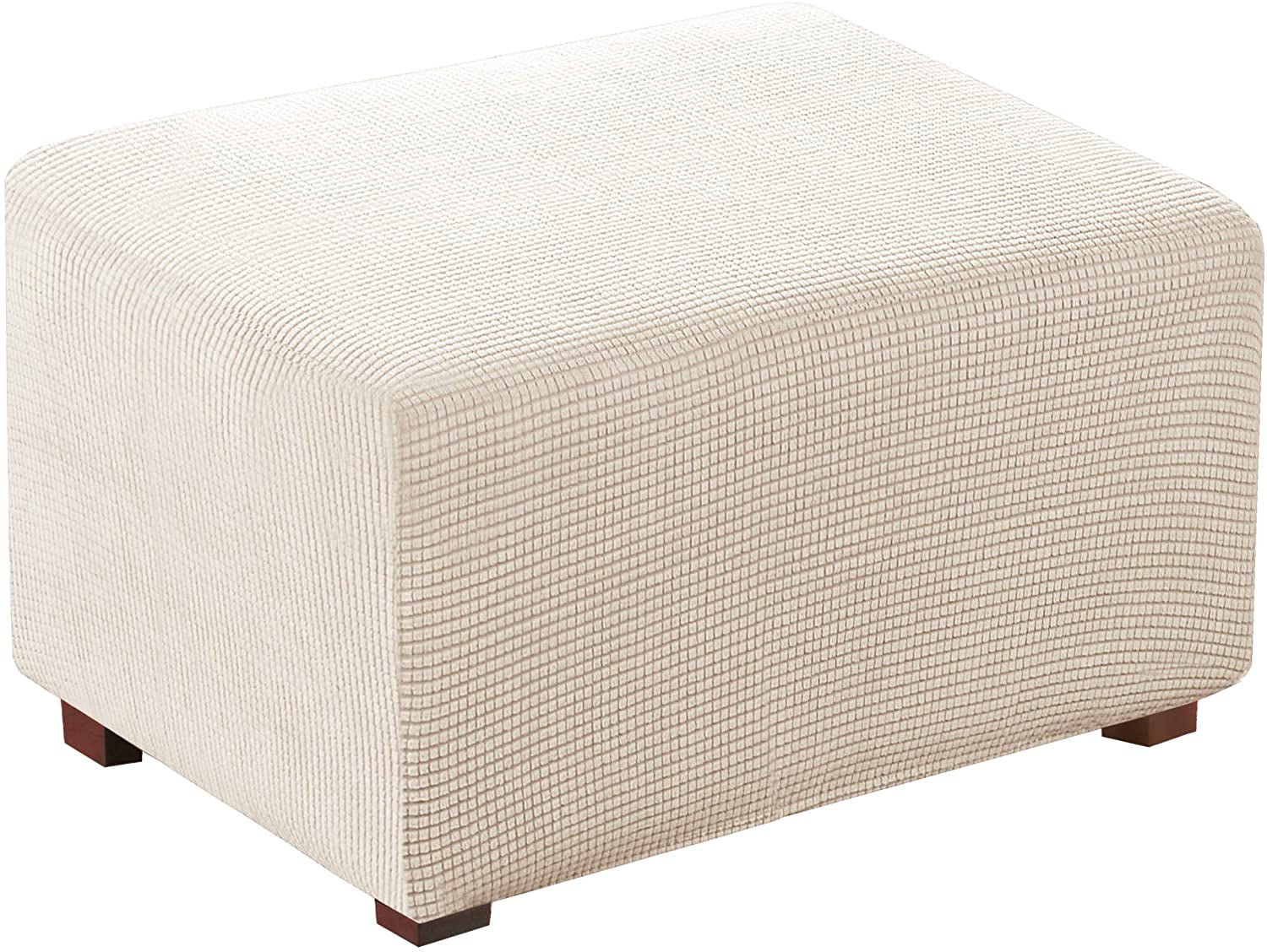Details about   Footstool Cover Stretch Stool Ottoman Sofa Storage Slipcover Protector Elastic 