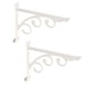 thumbnail image 5 of 2 Unids de Soporte de Estante Para Montaje En Pared De Triángulo, Soporte Para Colgar , Blanco - 15x20cm Sunnimix Soporte de estante de pared, 5 of 8