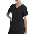 thumbnail image 2 of Scrubstar Women's Core Essentials Stretch V-Neck Scrub Top WM01T893, 2 of 4
