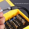 thumbnail image 3 of Screwdriver Set Screwdriver Bit Socket Set Electronic Repair Screwdriver Multifunction Screwdriver Driver Bit Socket Kit 63 In 1 Screwdriver Combination Set Multifunctional Driver, 3 of 8