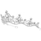 thumbnail image 5 of KAKOWELY Corona de tiara de boda, tocado de novia, diadema de diamantes de imitación, diadema de novia, decoración para el cabello de novia, 5 of 5