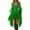13# Green, variant on UoCefik Renaissance Faire Costume Women Off The Shoulder Halloween Dress Cos Costumes Plus Size Gothic Clothes, White S