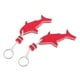 thumbnail image 2 of 2 llaveros flotantes con cordón para llavero, ideal para natación y rafting. rojo, 2 of 6