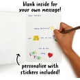 thumbnail image 3 of HAHADAXA Funny Birthday Cards For Men - For Nan Grandad Mom Dad - Rude Birthday Cards For Men - Funny Cards - 70th 60th 50th - Comes With Fun Stickers - Made In UK By, 3 of 6