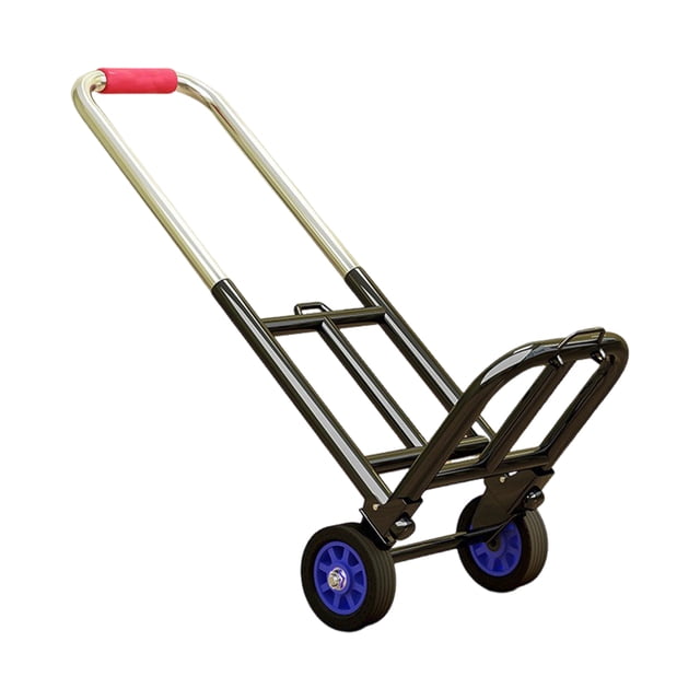 Transemion Convenient Luggage Hand Cart With Adjustable Handle For Comfort • Rotate Wheels With Two Rotate black 10.1cm