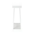 thumbnail image 5 of Plank+Beam 46" Solid Wood Console Table with Storage, Sofa Table with Shelf, Narrow Entryway Table for Hallway, White, 5 of 10