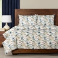 thumbnail image 3 of SIScovers  Tranquil Japanese Garden Print Duvet Set Kirin Pearl - Twin - 2 Piece, 3 of 5