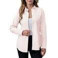 thumbnail image 6 of Siliteelon Womens Button Down Shirt Long Sleeve Oxford Cotton Blouse Classic Fit Wrinkle Resistant Office Work Top with Pocket, 6 of 8