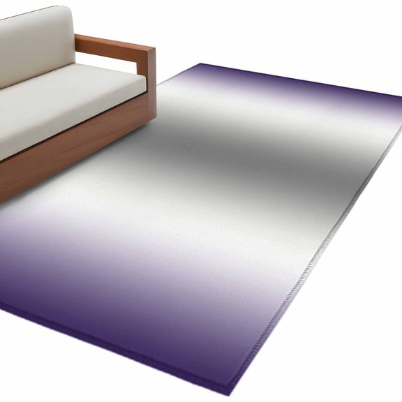 Purple Grey Large Area Rugs for Bedroom Living Room, Soft Non Slip Carpet Bedside Rug, Gray Farmhouse Modern Rustic Rectangular Floor Cover Kitchen Accent Rug 3'x5' for Dining Room/Office
