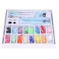 thumbnail image 3 of Plastic Snaps, Vibrant Colors Easy Operation 16 Colors Plastic Snap Buttons With Screwdriver For Sewing For Clothing For Crafts Blue, 3 of 8