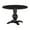 Black, variant on Roundhill Furniture Havre Pedestal Base Round Dining Table