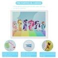 thumbnail image 6 of My Lit-tle Pony Diamond Arts Kits for Adults Diamond Art Gem Art Painting Full Drill Round Art Gem Painting Kit for Home Wall Decor 12"x16", 6 of 8