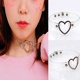 thumbnail image 2 of Corazón Punk Colr de Joyería de Diseño Junta Tórica Transparente Sunnimix Collar Del Collar, 2 of 7
