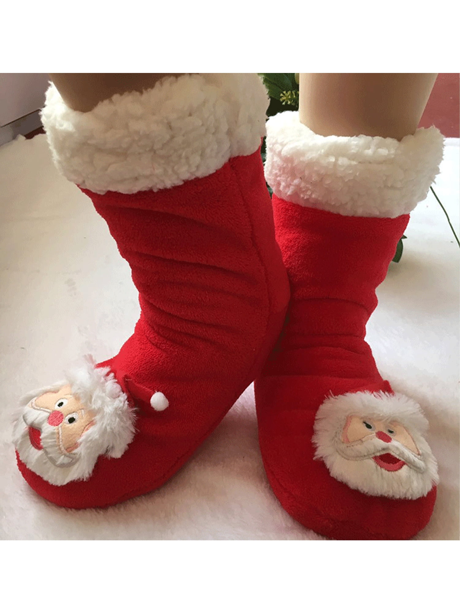 christmas socks slippers