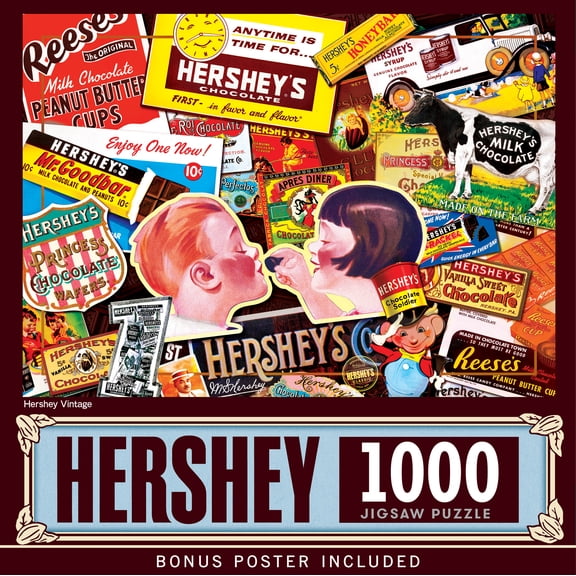 MasterPieces 1000 Piece Jigsaw Puzzle - Hershey Vintage - 19.25"x26.75"