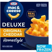Kraft Deluxe Frozen Meal, Original Cheddar Mac & Cheese, Macaroni and Cheese Dinner, 12 oz