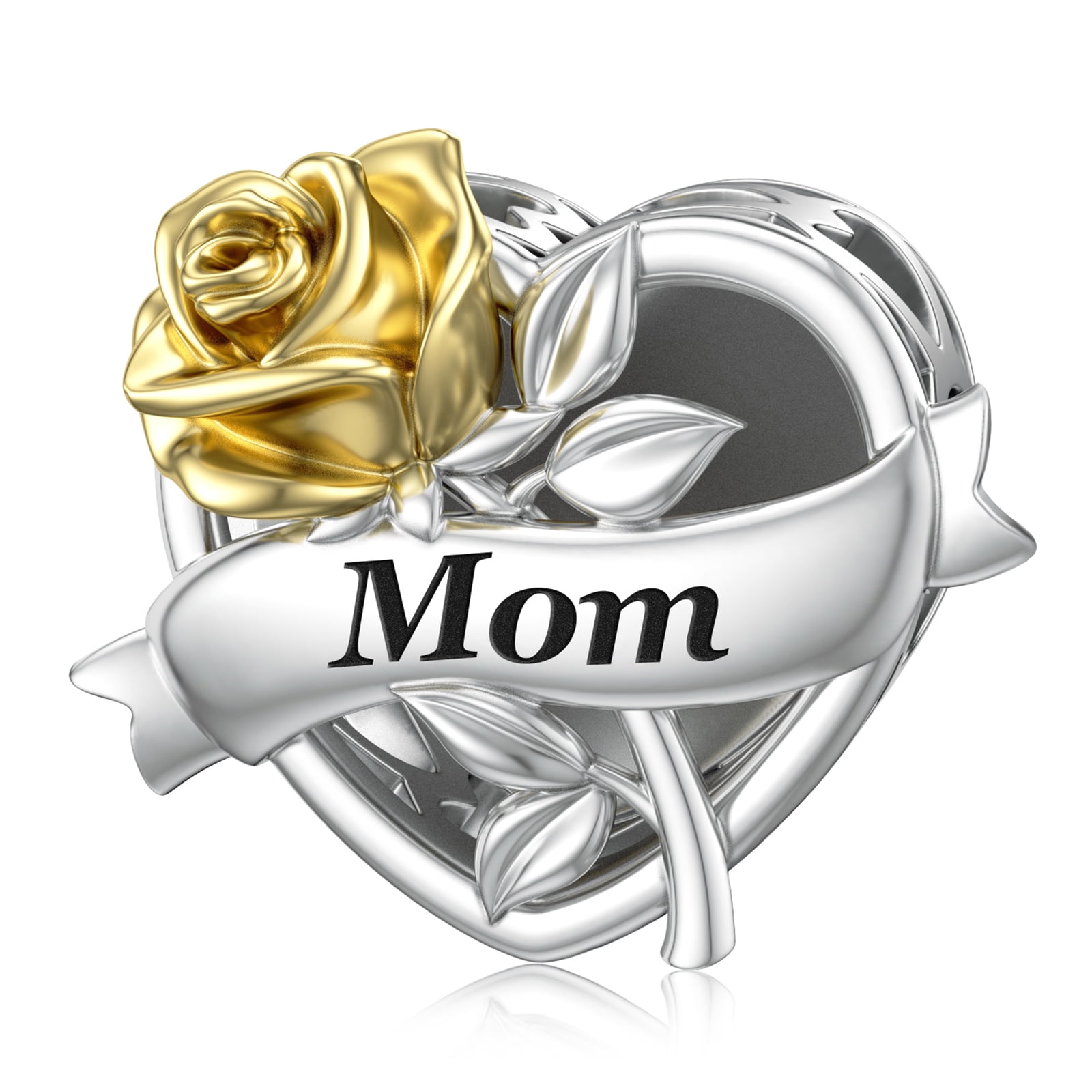 JIAYIQI Mom Charms for Charms Bracelet Mother's Day Gifts for Mom
