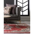 thumbnail image 4 of Rugs.com Eden Collection Rug – 3' x 5' Burgundy Medium Rug Perfect For Entryways, Kitchens, Breakfast Nooks, Accent Pieces, 4 of 9