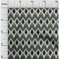 thumbnail image 1 of oneOone Organic Cotton Voile Fabric Geometric Ikat Print Fabric By Yard 42 Inch Wide, 1 of 4