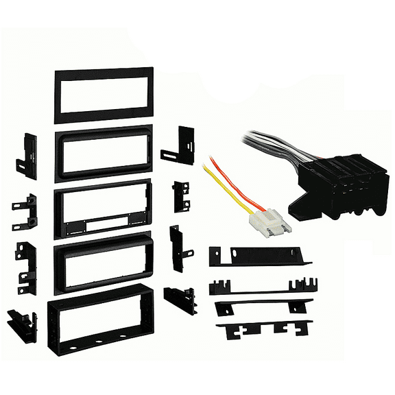 Fits Oldsmobile Ninety-Eight 1986-1987 Single DIN Harness Radio Dash Kit