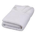 thumbnail image 4 of Hotel Style 58”L x 30”W Egyptian Cotton Bath Towels, Arctic White, 2 Pack, 4 of 5