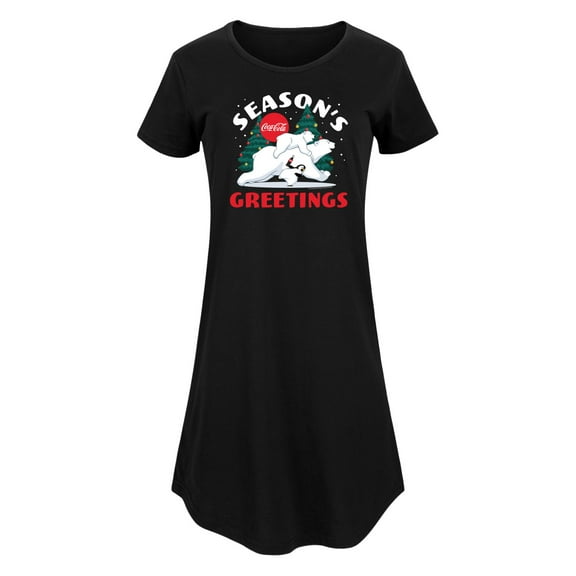 Coca-Cola - Seasons Greetings Polar Bears - Women's Any Way Dress