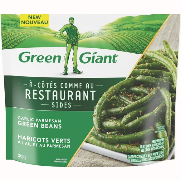 GARLIC PARM GRN BEAN - FRENCH Side Ail Parmesan Haricots vert