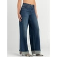 thumbnail image 2 of Jessica Simpson Women's and Women's Plus Freesia Wide Leg Jeans, 30", 32", and 34" Inseams, Sizes 2-24W, 2 of 7