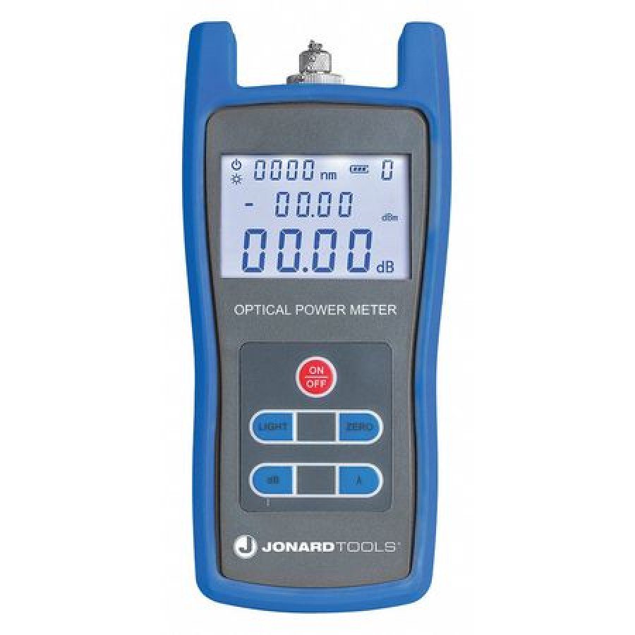 JONARD TOOLS FPM50 Fiber Optic Power Meter,LCD Display