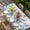 Sky Blue Pink, variant on Blue Spring Floral Table Cloths for 6 Foot Rectangle Tables, Pink Flowers Butterfly Rustic Patio Waterproof Elastic Fitted Tablecloths, Washable Rectangular Table Cover for Camping