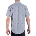 thumbnail image 3 of Visive Mens Big And Tall Short Sleeve Button Shirt, Printed Lobster Shirts, 3 of 7